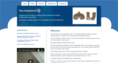 Desktop Screenshot of fahyanalytical.ie